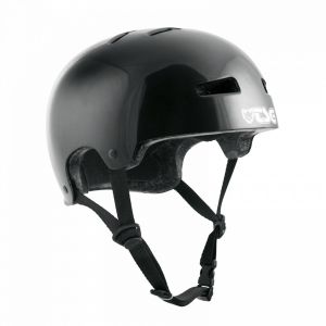 TSG Evolution Helmet Injected Color Gloss Black