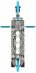 Freestyle Roller CORE CL1 Mini Chrome Teal