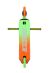 Freestyle Roller Blunt One S3 Green Orange