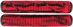 Markolat Striker Thick Logo Black Red