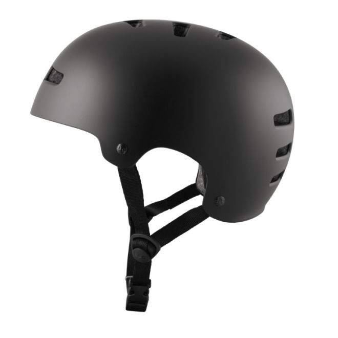 Bukósisak TSG Evolution Solid Satin Dark Black