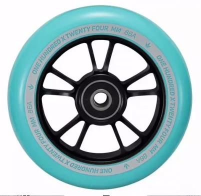 Kerék Blunt 10 Spokes 100 Teal Black