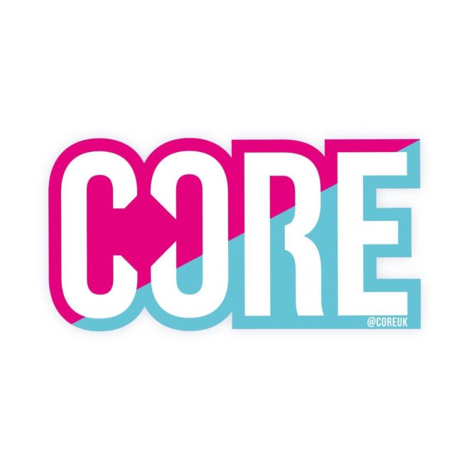 CORE Classic Sticker Pink Blue