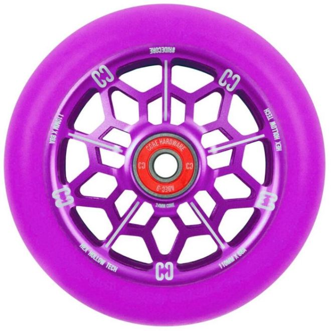 Kerék CORE Hex Hollow 110 Purple