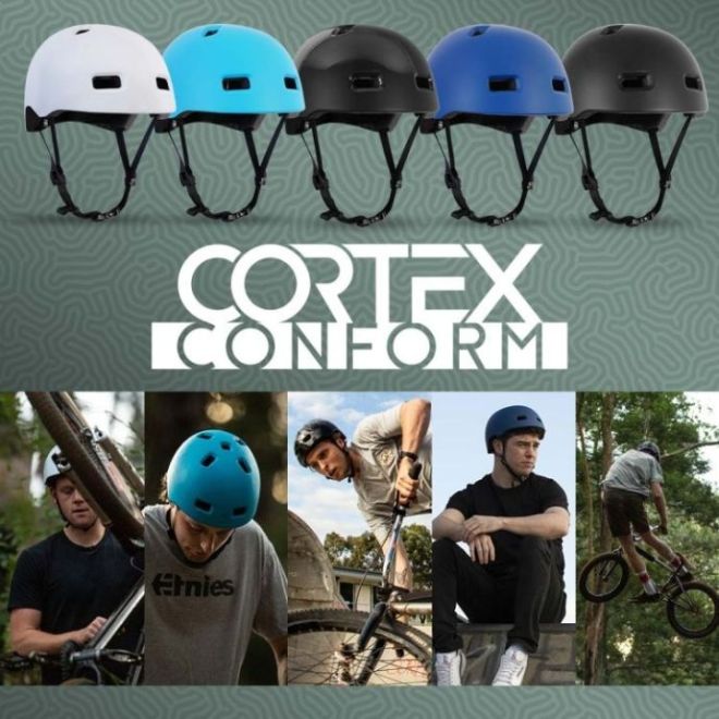Bukósisak Cortex Conform Matte Black