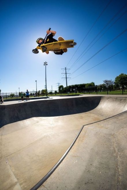 Freestyle Roller Nitro Circus RW JUNIOR REPLICA Gold Black