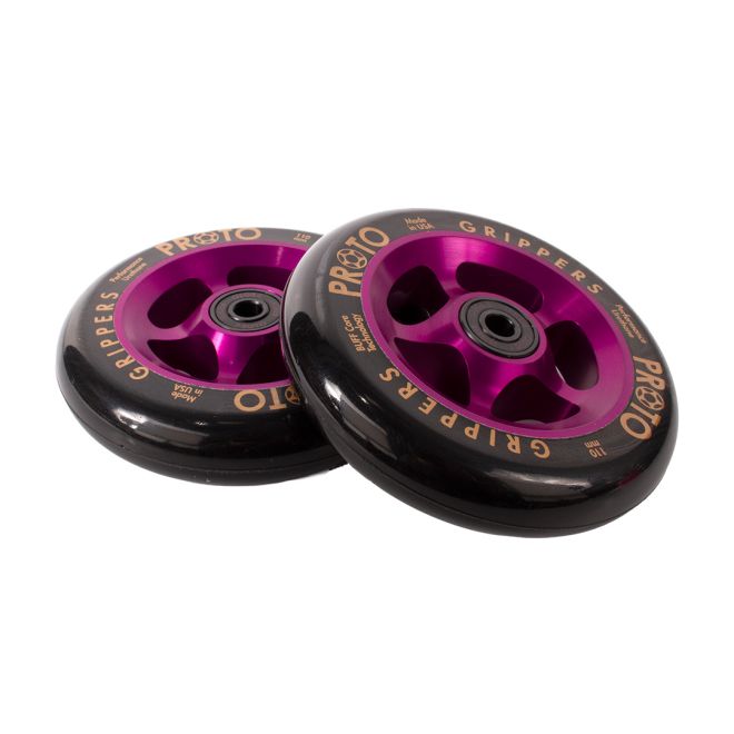 Kerék PROTO Gripper 110 Black on Purple