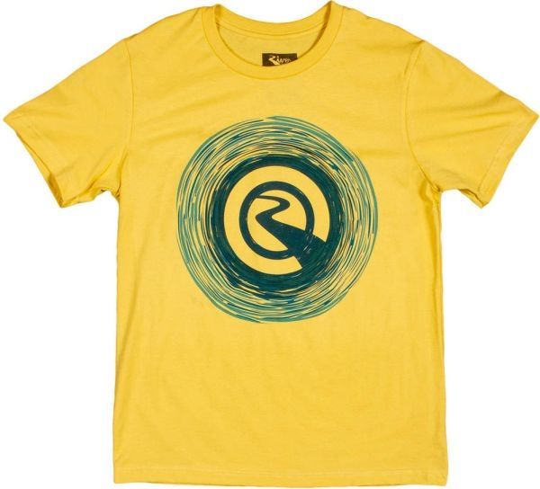 River Wheels Whirlpool T-Shirt Yellow