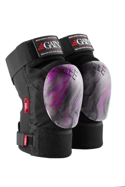 Térdvédők GAIN Protection THE SHIELD PRO Black Purple