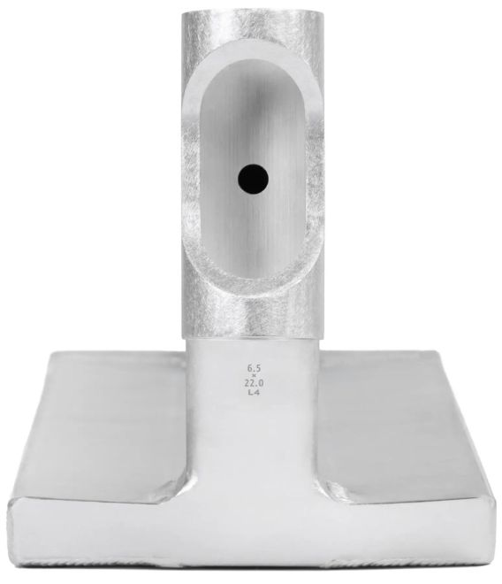 Lap Tilt Miller 6.5 x 22 Polished