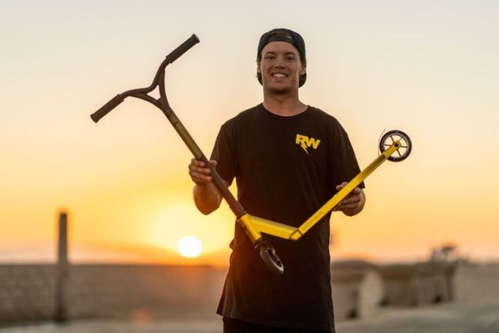 Freestyle Roller Nitro Circus RW JUNIOR REPLICA Gold Black